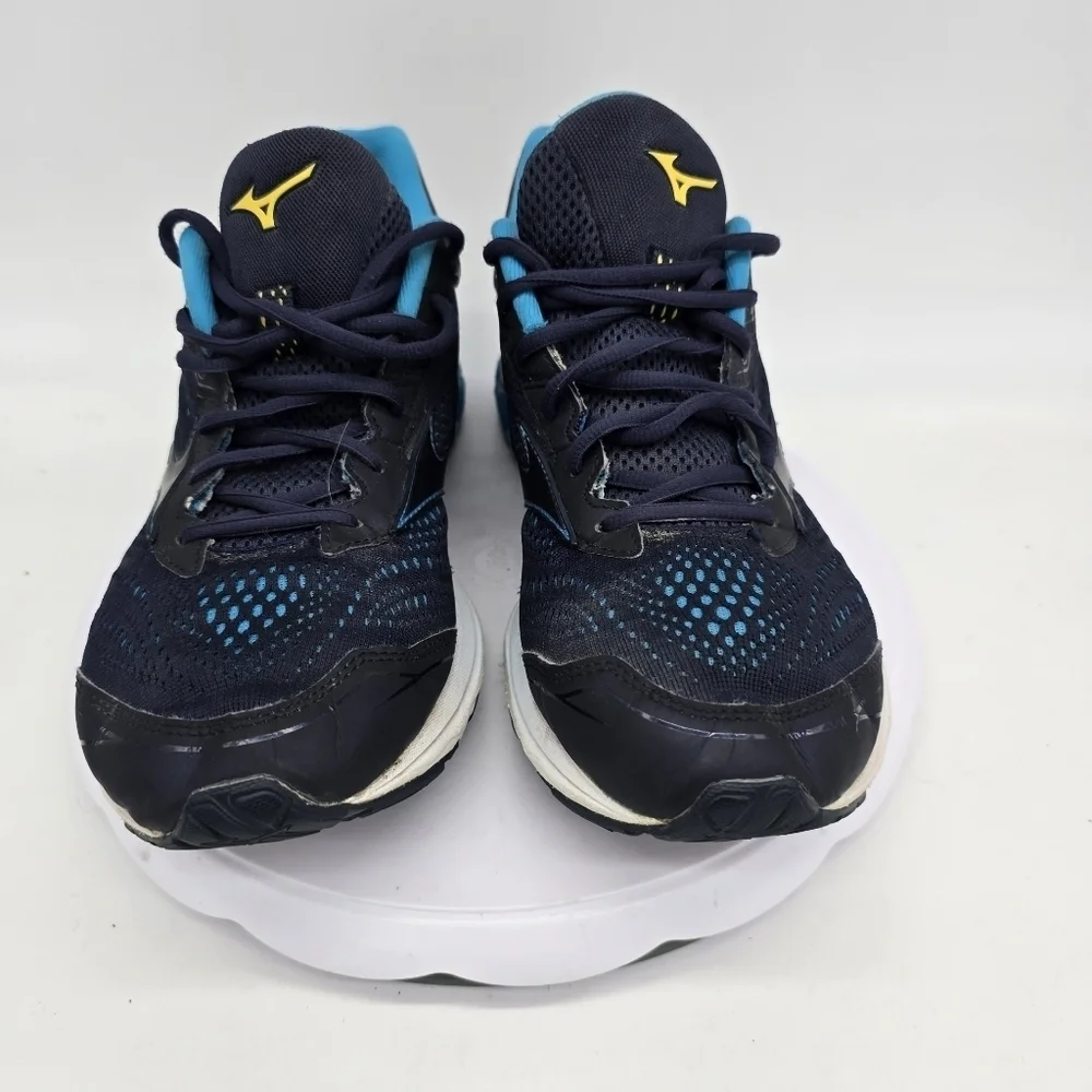 Mizuno Shoe Men's 11 Wave Rider 22 Running Sneakers Blue